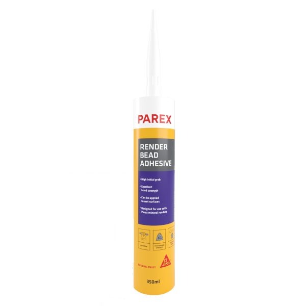 Parex Render Bead Adhesive Pack 350ml White 651522 Gbr.jpg